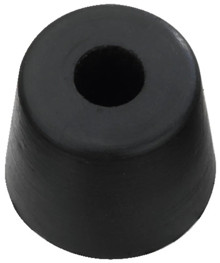 Kabinetfod, gummi, Ø30x25mm