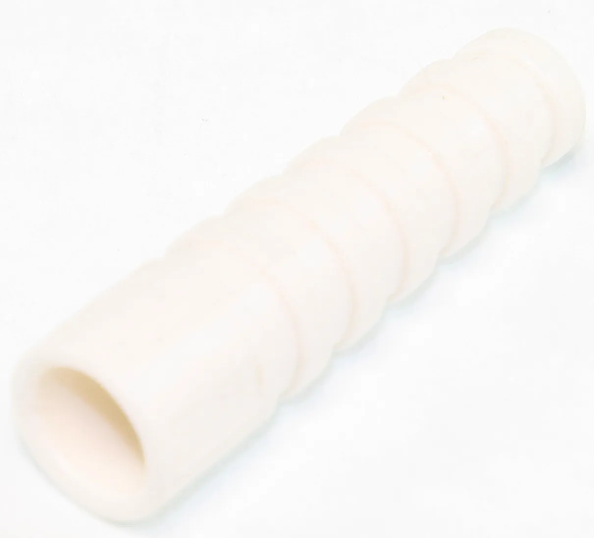 Bøjebeskyttelse for RG59/62 6,3mm Hvid