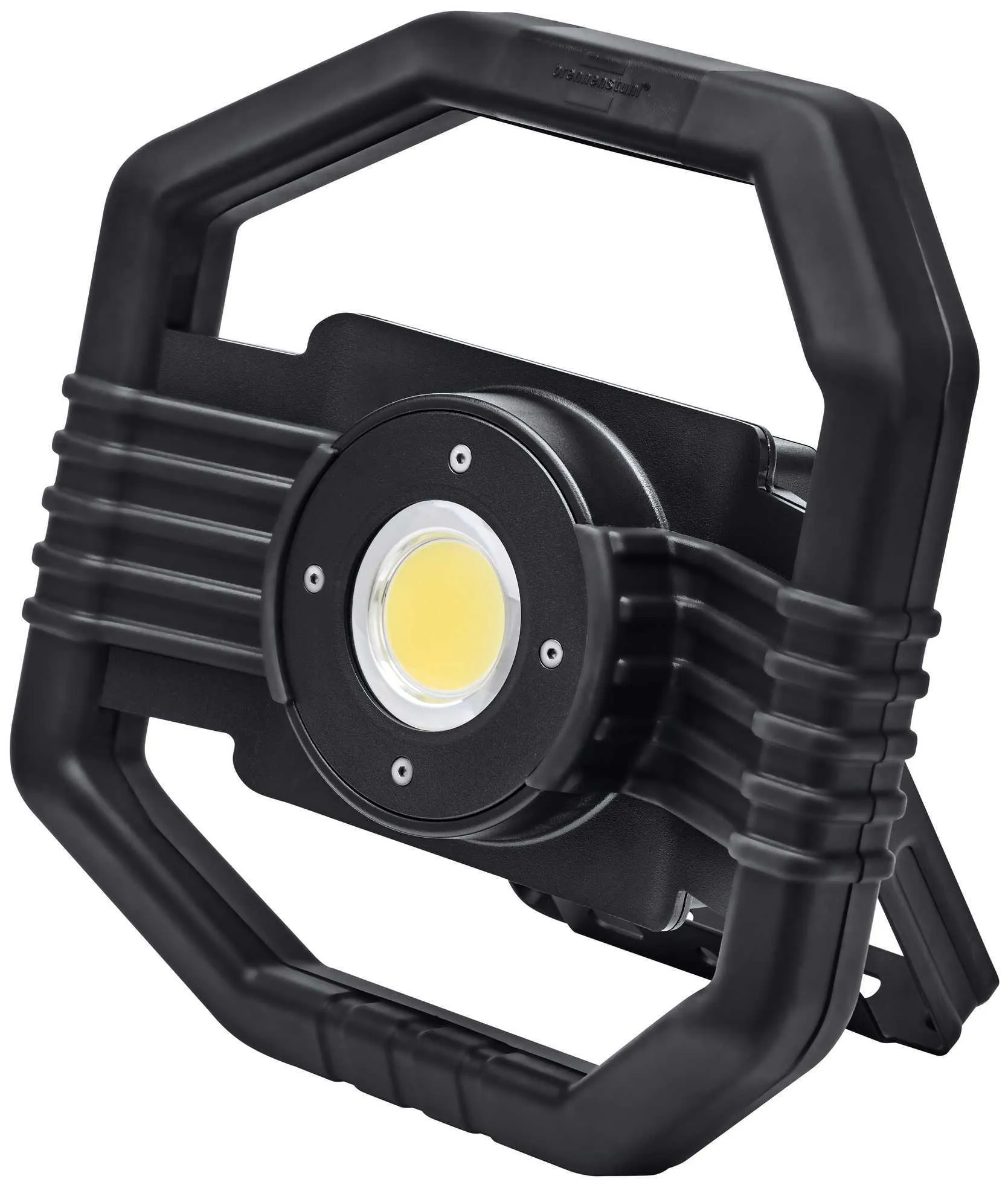 Mobil Hybrid LED DARGO-spotlight (batteri og netdrift, 50W, IP65, med strømbankfunktion)