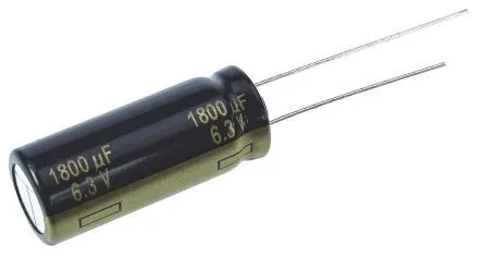 El-Capacitor 1800µF/6,3V-P5-10X25