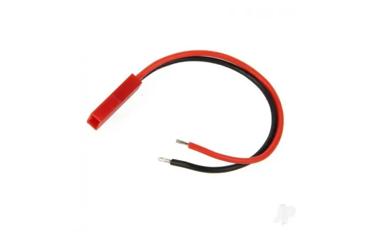 10cm male BEC (JST)Connector. High quality silicone coated wires.