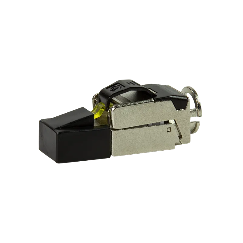 Værktøjsfrit Cat8 STP RJ45 netværkskonnektor