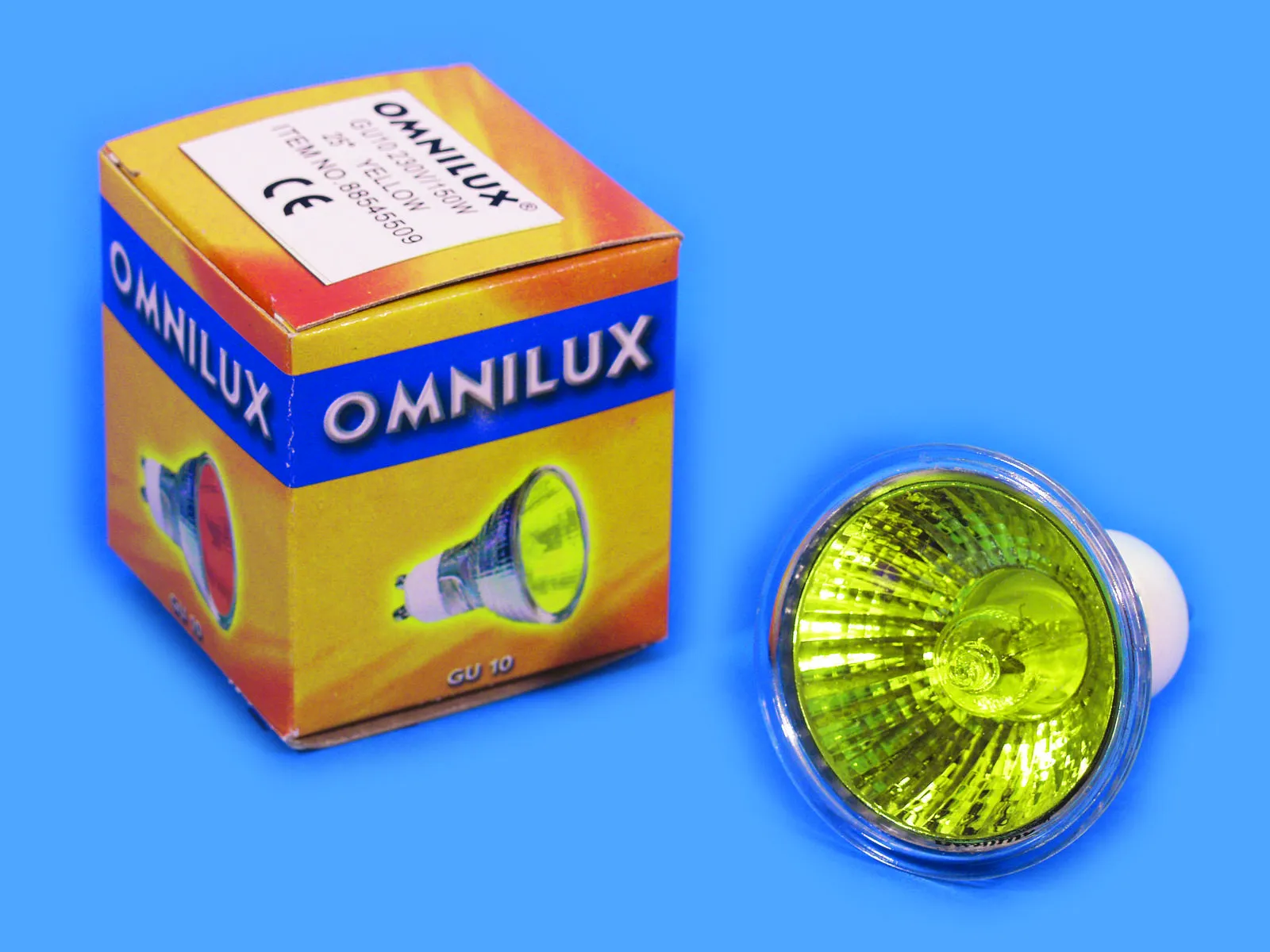 OMNILUX GU-10 230V/50W 1500h GUL