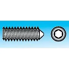 Pinolskrue, M3x6mm, unbrako