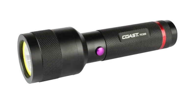 Håndlygte / Ravlygte, 150 lumen, hvidt + UV-Lys