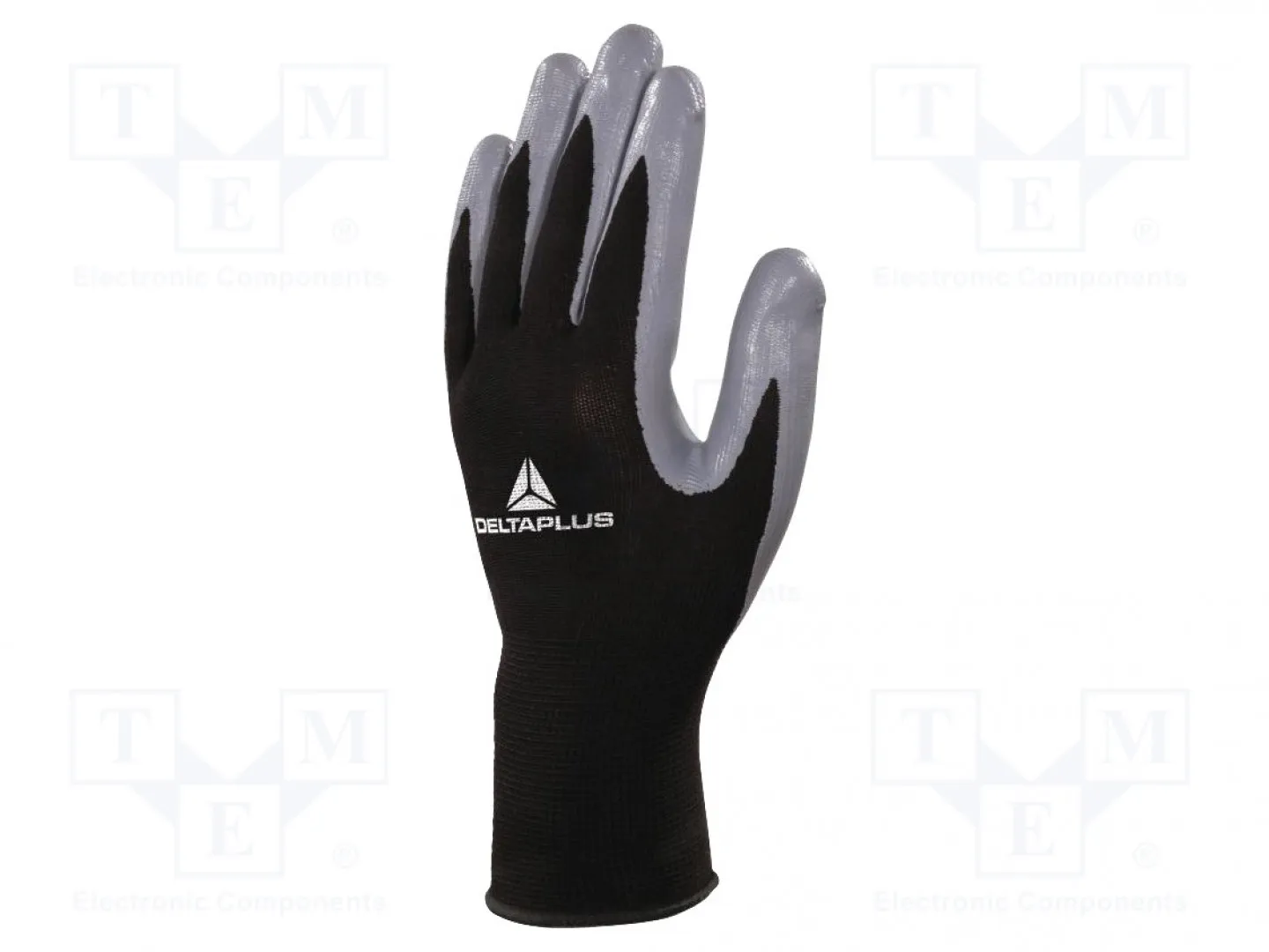 Protective gloves; Size: 10; grey-black; nitryl,polyester