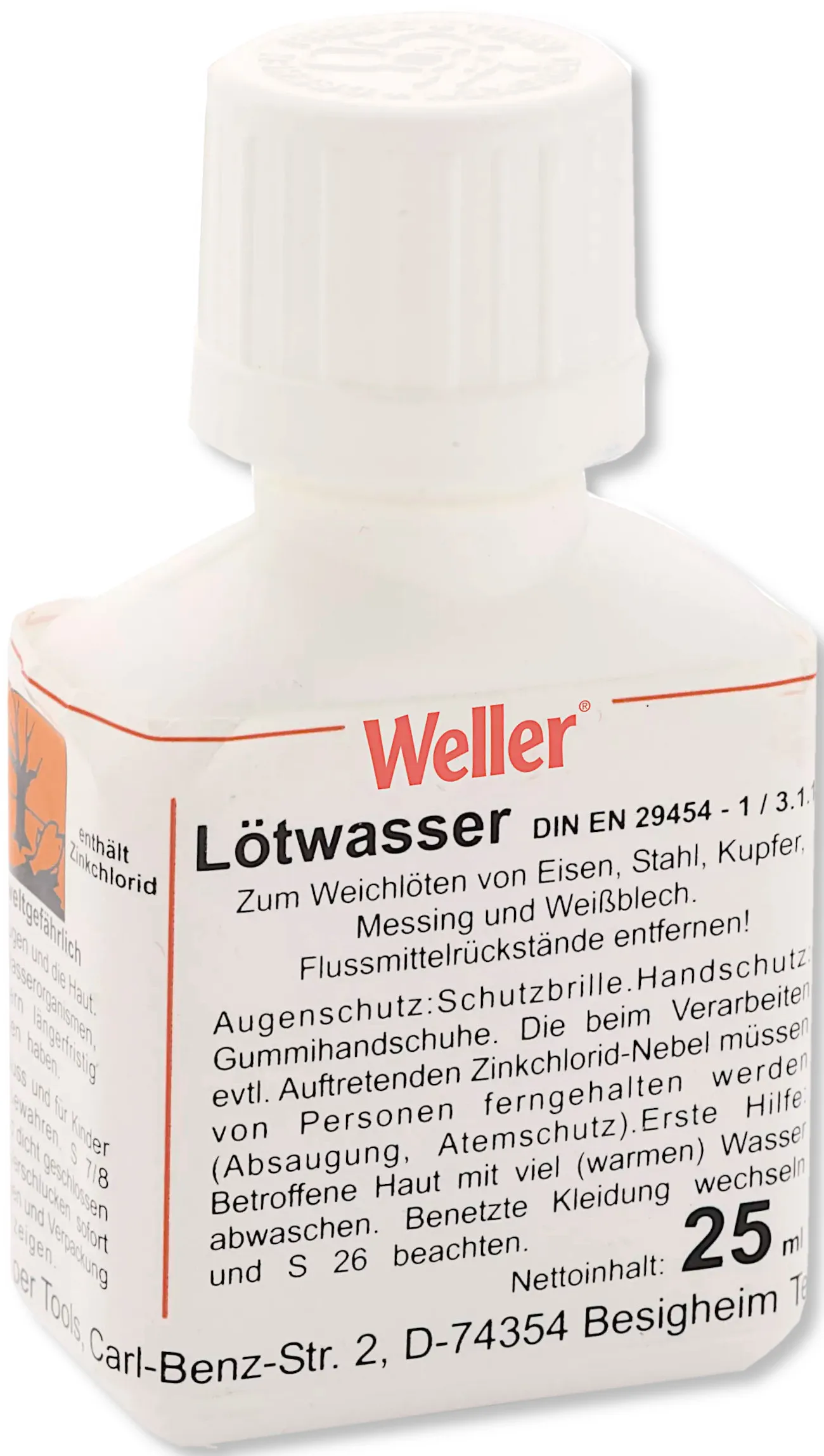 Weller Loddevand, 25ml
