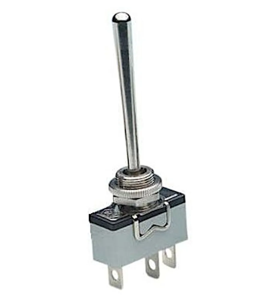 Vippeomskifter, 1-polet (On)-Off-(On)