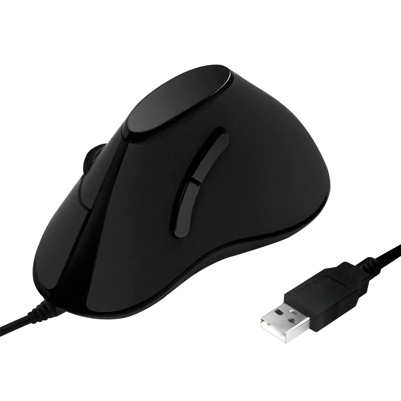 LogiLink® Ergonomic Vertical Mouse, USB, black