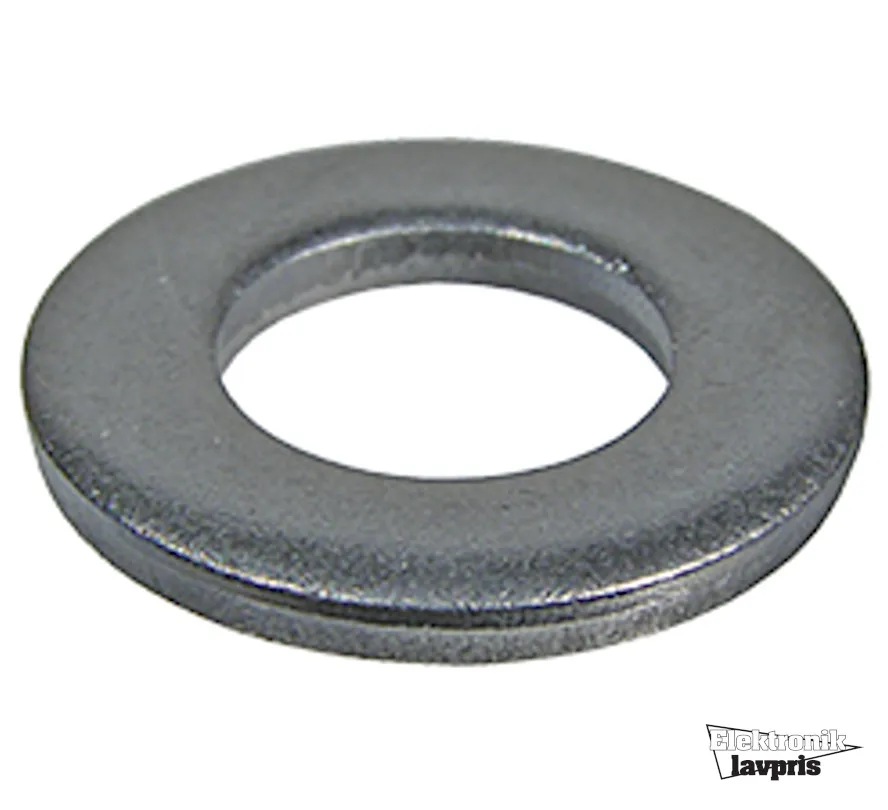 Skive Rustfri A2 M8 Ø=8,4x16mm.100 stk.