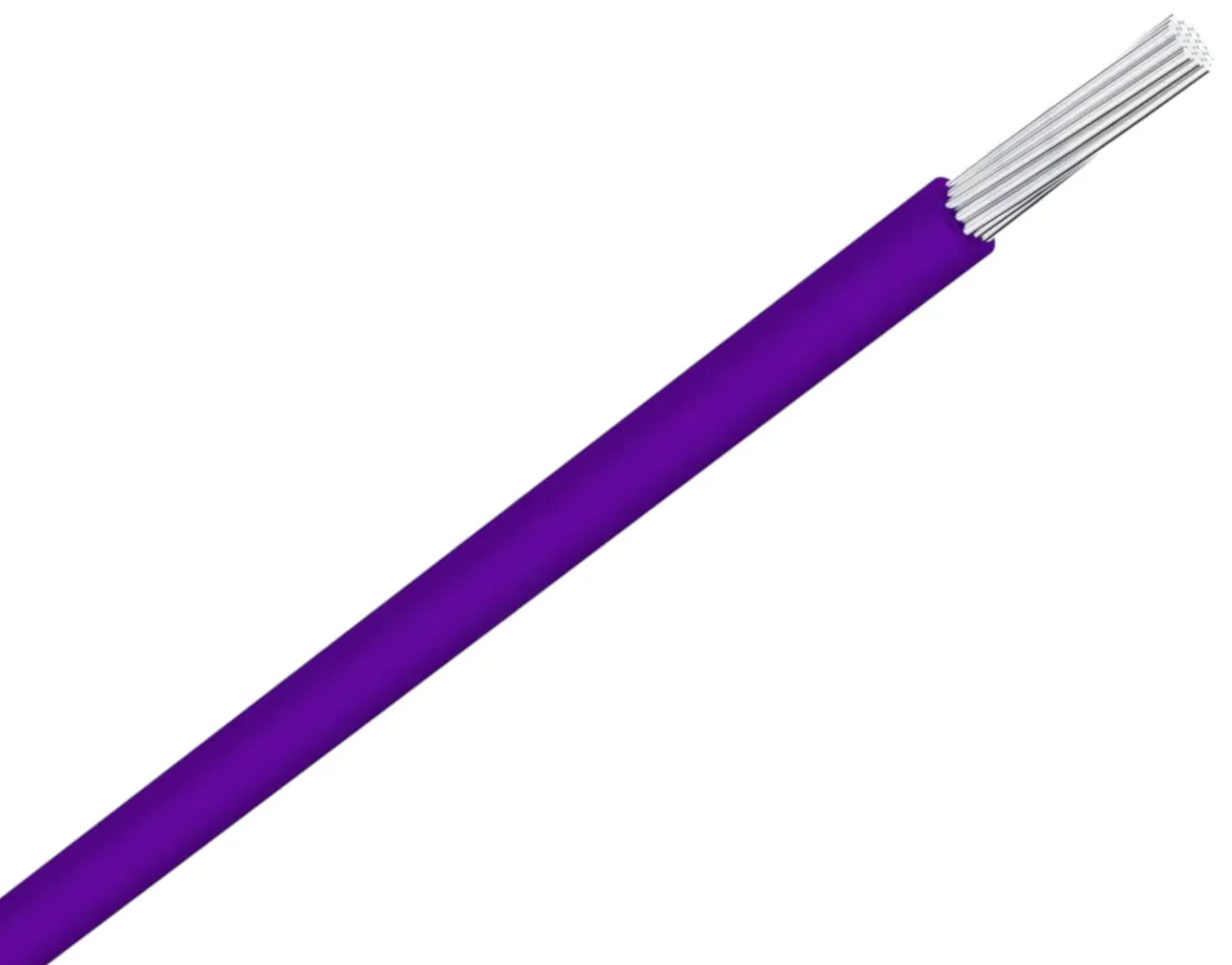 PVC-ledning H07V-K 1,5mm² Violet