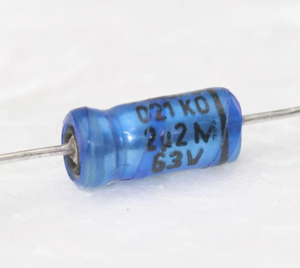 El-Capacitor 2,2µF/63V-4,5x10mm