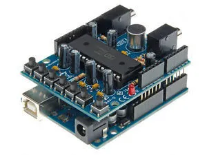 BYGGESÆT: RTCC SHIELD til ARDUINO™ (byggesæt)