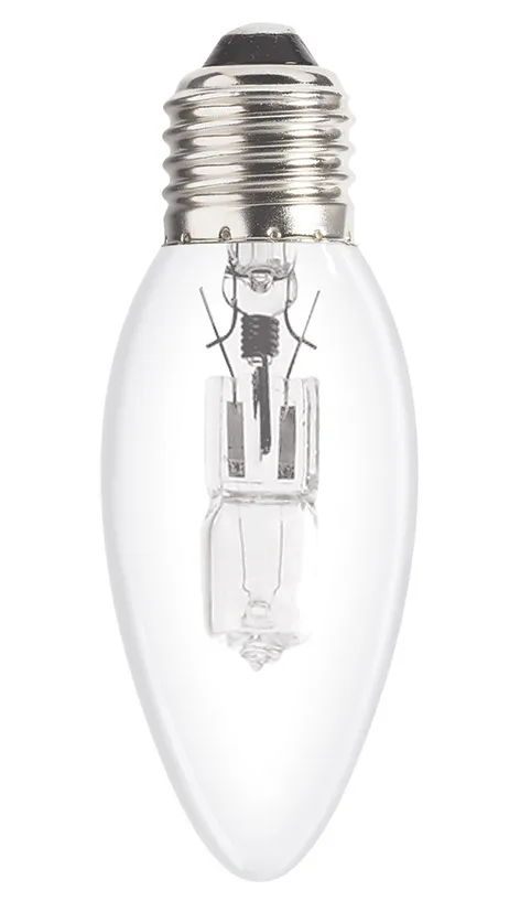 Halogen lampe C35 E27 Varm Hvid 42W