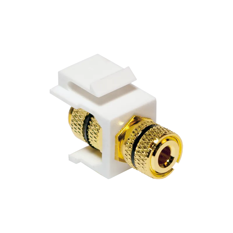Keystone In-Line Coupler Binding Post > Threaded Bushing - black