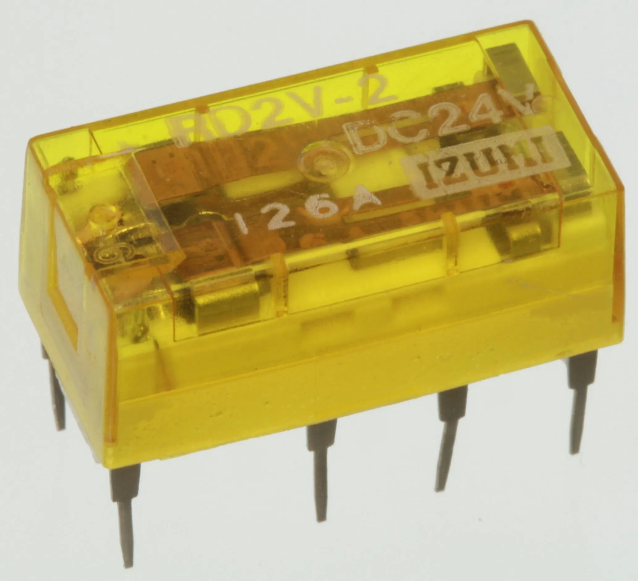 IZUMI relæ 24VDC/ 2skifte