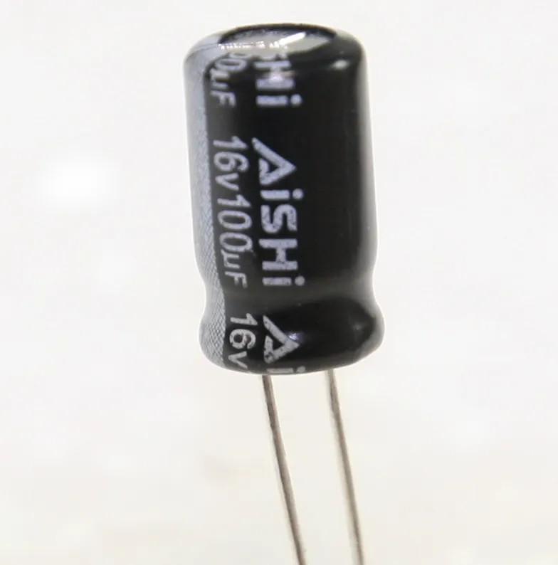 El-Capacitor 100µF/16V-6,3x11-P2,5