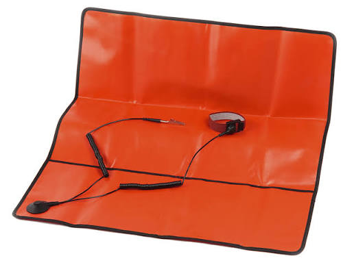 ESD service kit 61x61cm Rød