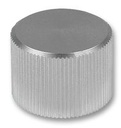 Aluminiumsknap for 6mm aksel, Ø17x13mm, ALU, UDEN indikatorstreg