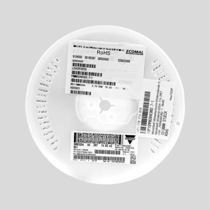 MiniMelf Resistor 0204 1% 3R01