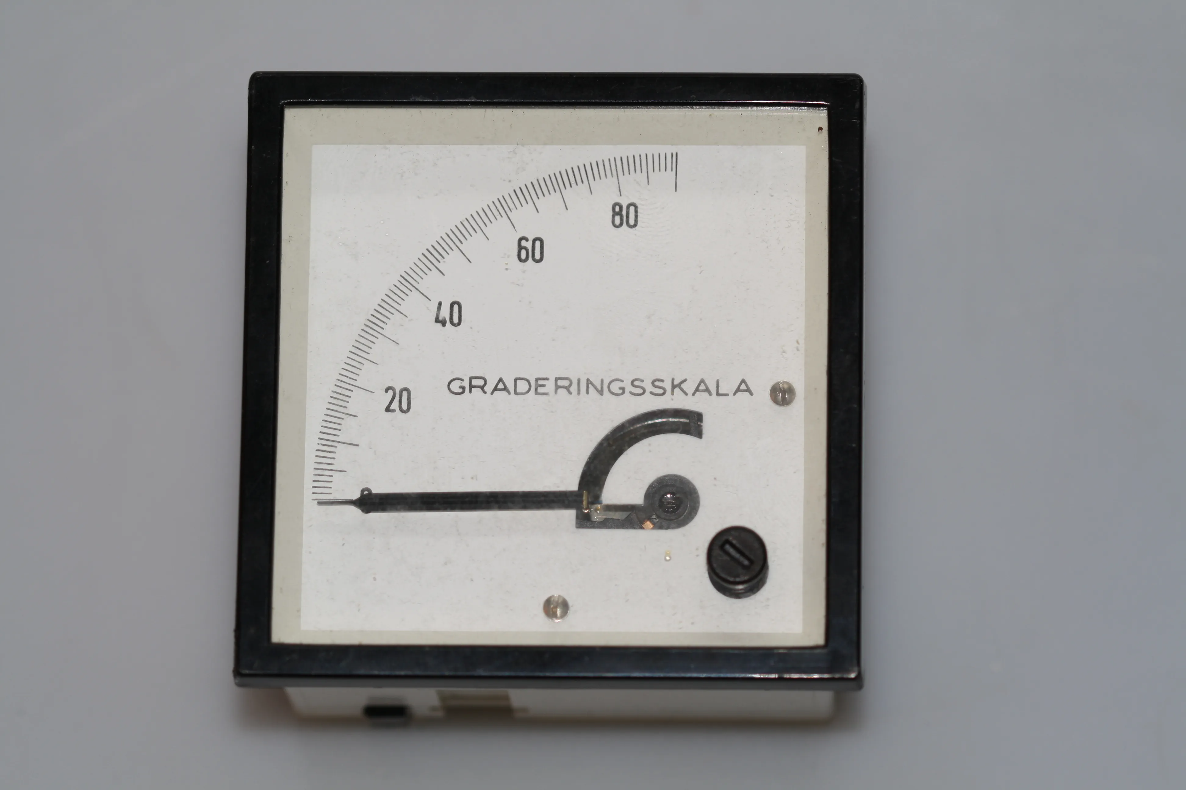 Drejespoleinstrument mrkt: Graderingsskala 0-90¤