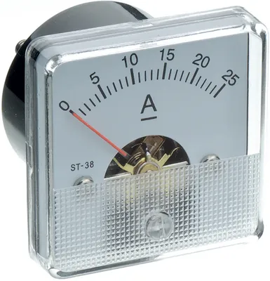 Analog måleinstrument 0-5A AC