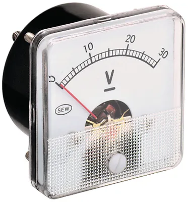 Analog måleinstrument 0-15V DC