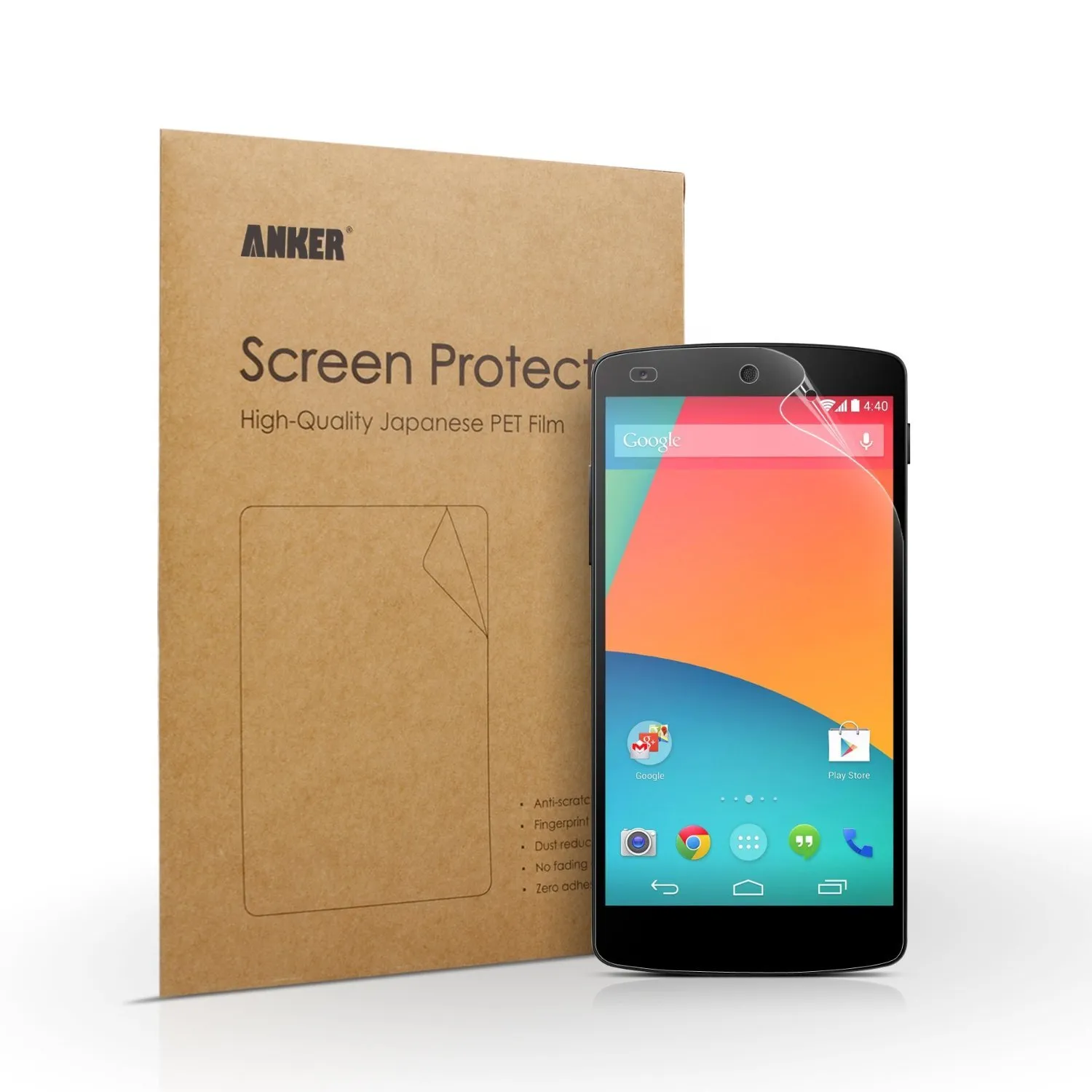 Anker Screen Protector for Google Nexus 5 [3 Pack]
