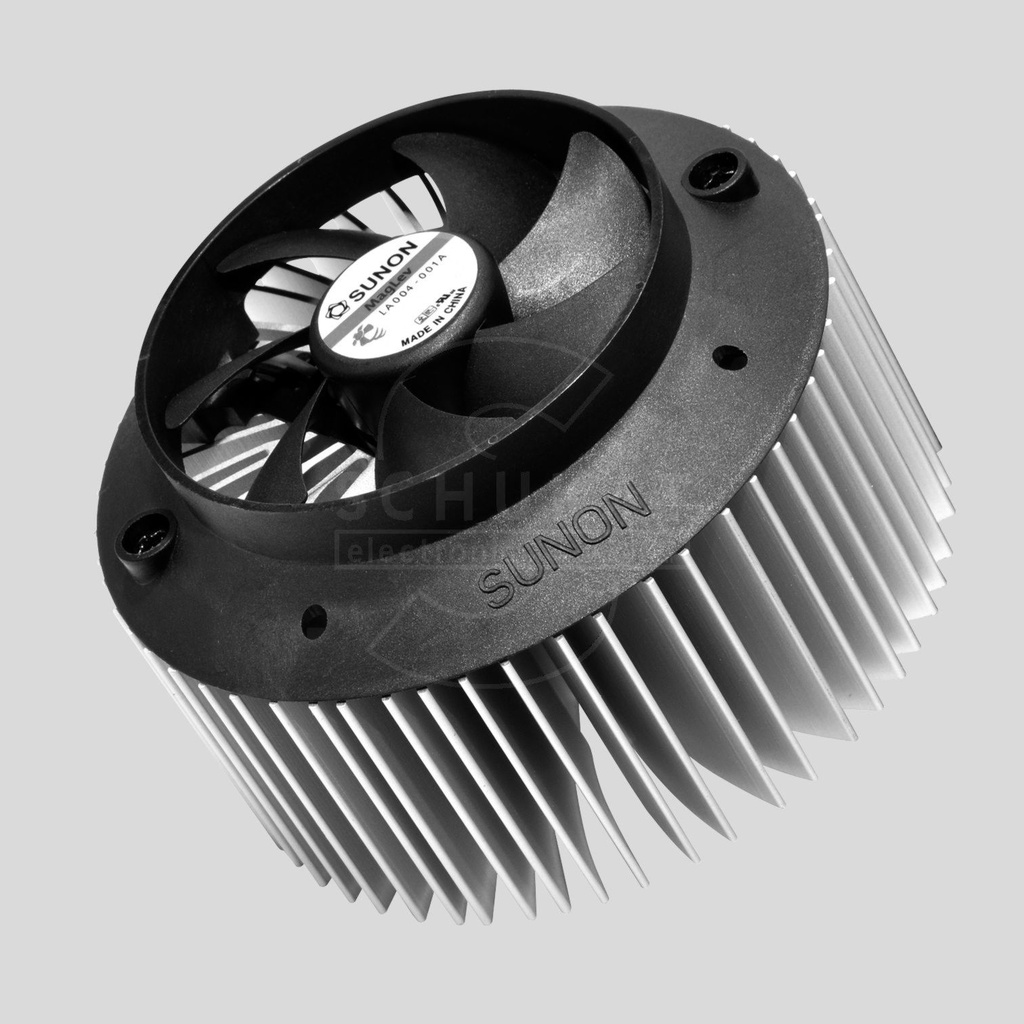 Fan 12V 86x52,5 V AL 0,53K/W 15,8dBA