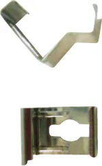 Fastening clips 45° for assembly