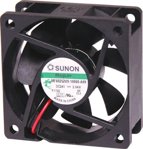 Fan 24V 60x25 V 45,63m³/h 27dBA
