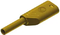 HIRSCHMANN - PLUG, 2MM, SAFETY, YELLOW