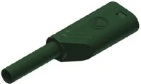 HIRSCHMANN - PLUG, 2MM, SAFETY, GREEN