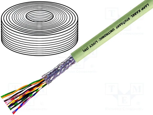 Datakabel med skærm 16x2x0.25 mm² LIYCY(TP)