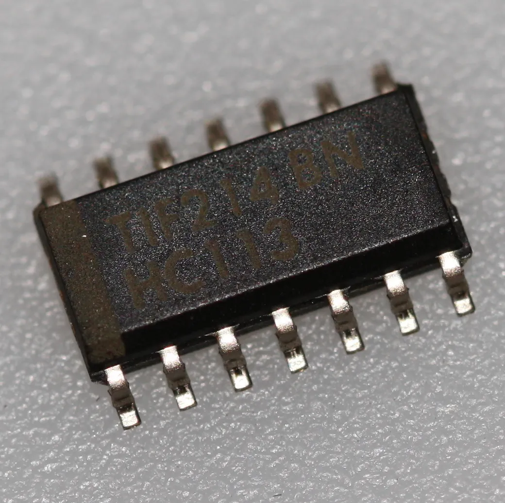 Dual J-K negative-edge-triggered flip-flop with preset SO-14