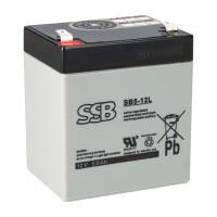 Lead-acid battery 12V 5Ah