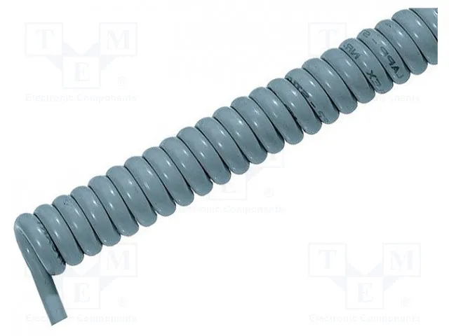 Spiralkabel 5x1,50mm² 0,5/1,25mtr