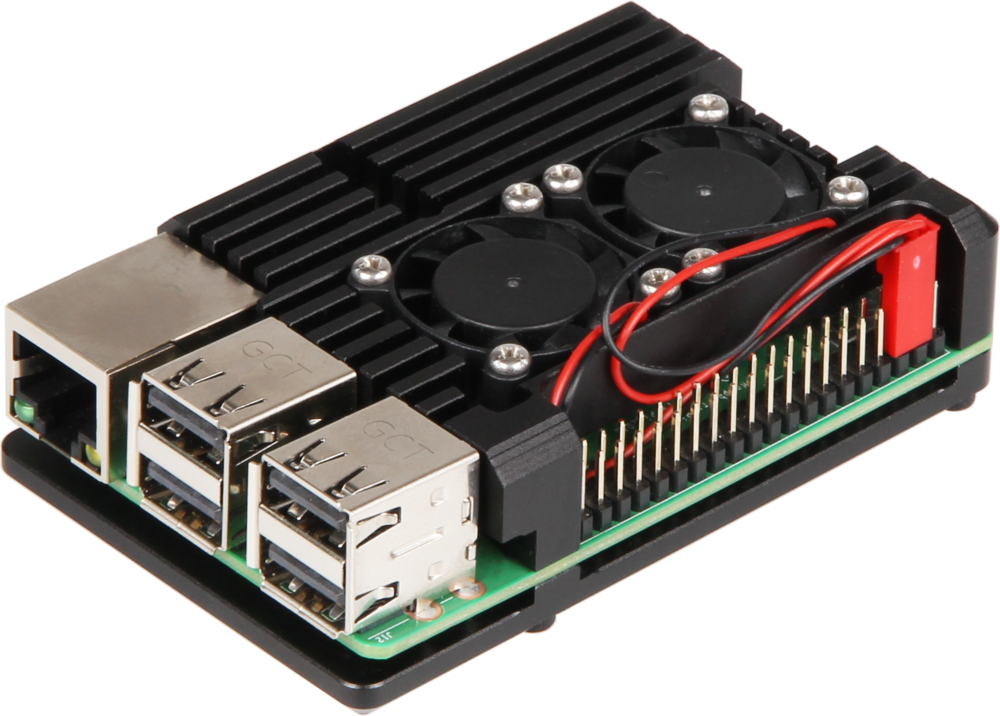 Armor Case "BLOCK ACTIVE til Raspberry Pi 3B, 3B+