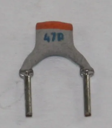 Cer Capacitor 47pF 100V P5,08 N150