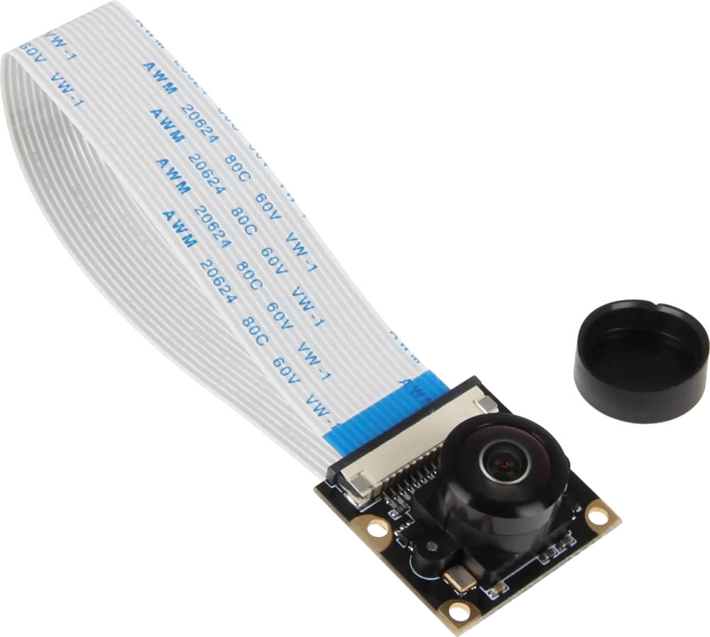 Vidvinkel kamera 200° 5MP for Raspberry Pi