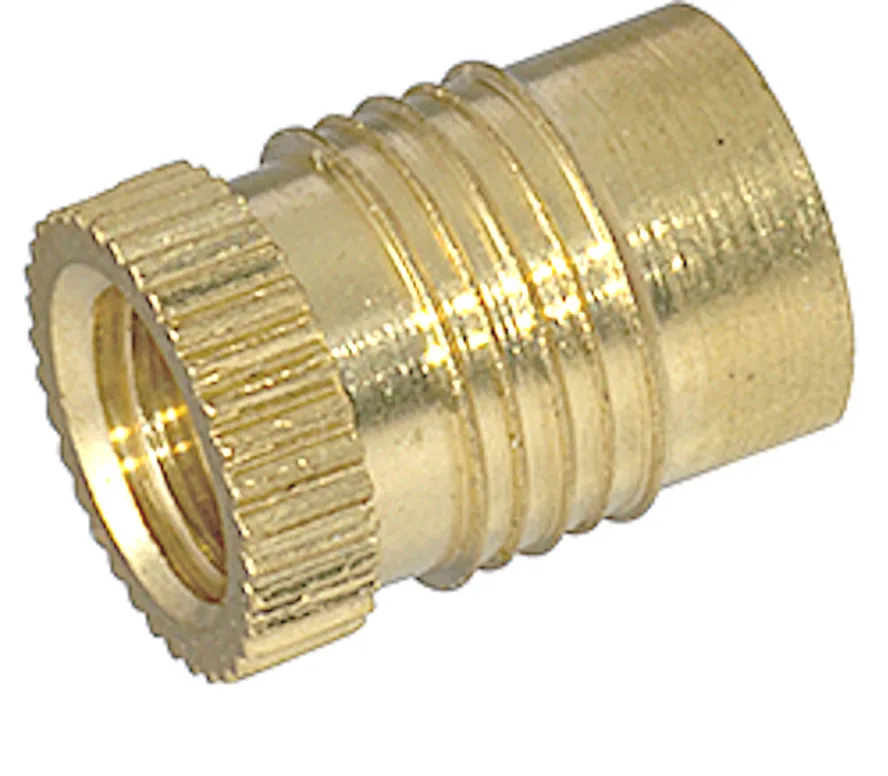 Gevindbøsning M4 for plastic