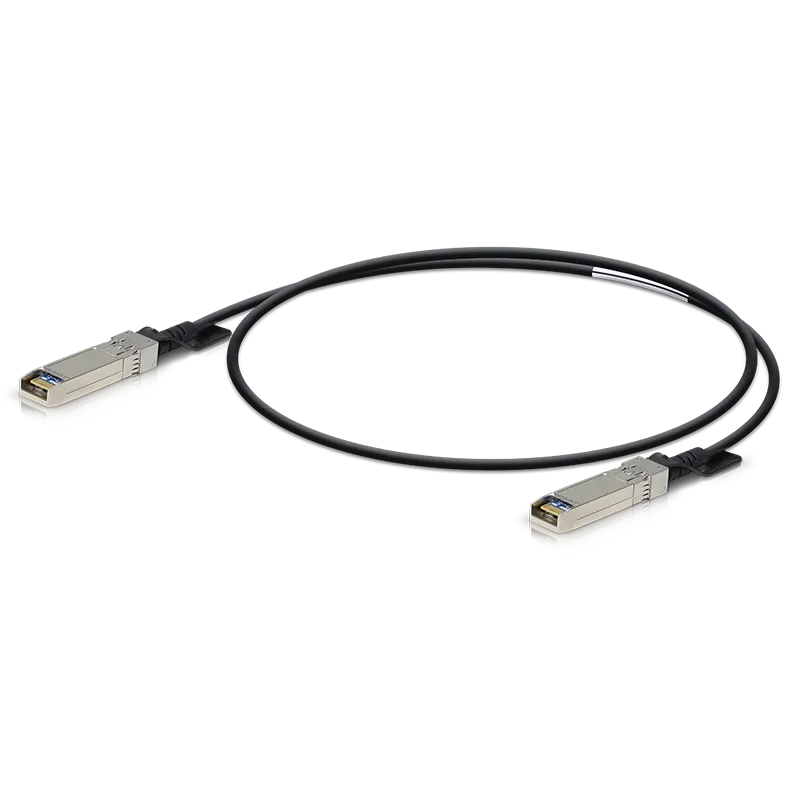 Ubiquiti UniFi SFP+ Cable, 1m, DAC, 10Gbps, black