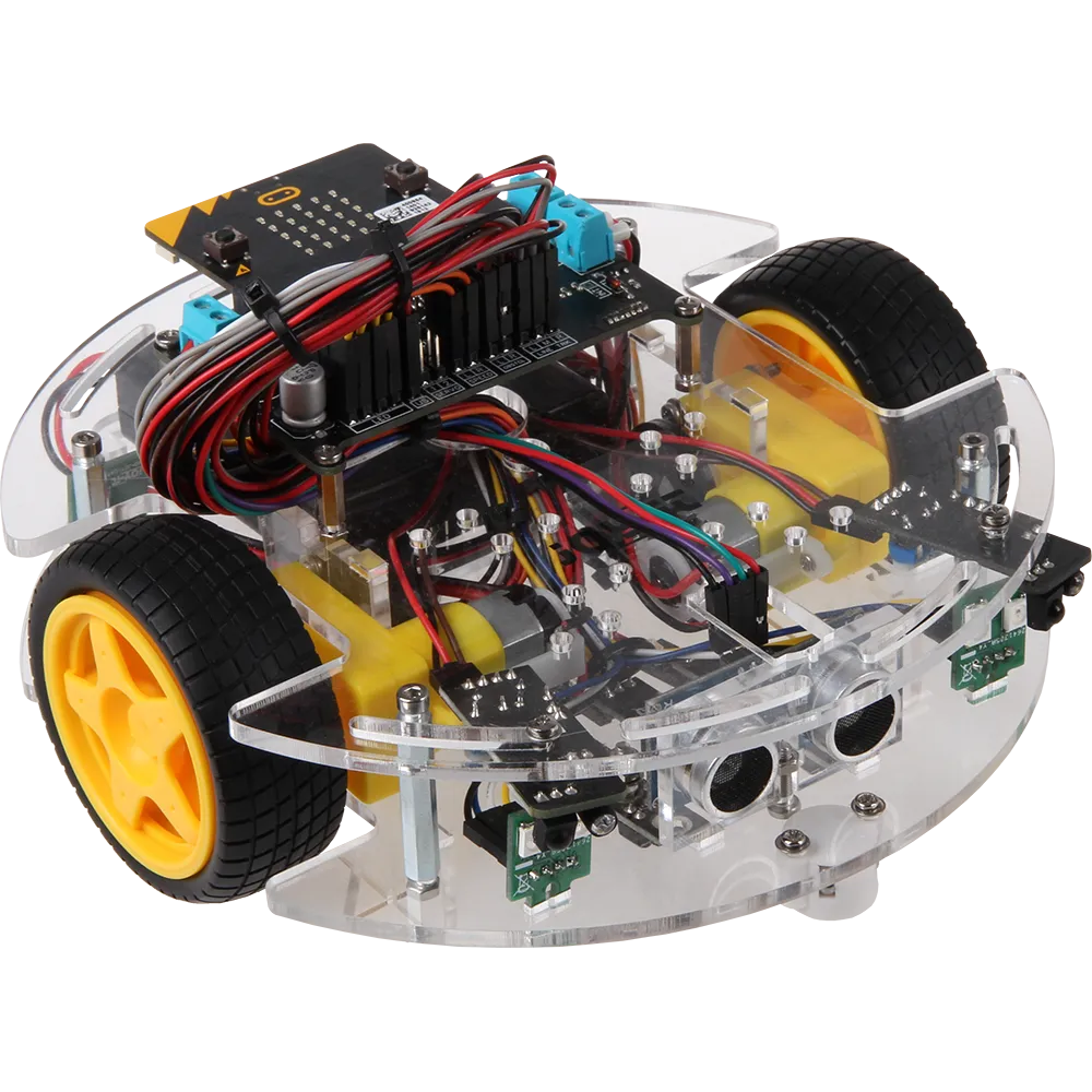 Micro:bit ""JoyCar"" Education robot-byggesæt
