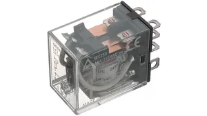 Relæ 24VDC 10A DPDT