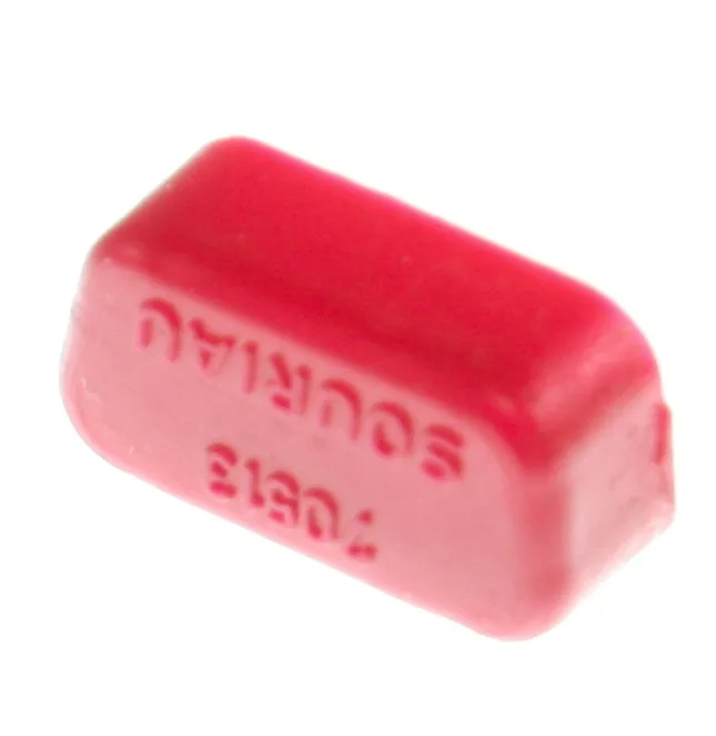 Dust cap female for Dsub 9 pol Red
