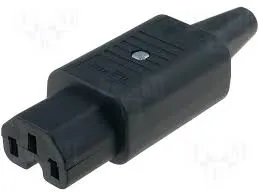 IEC Power Connector C15, Straight
