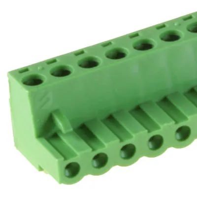 Terminal Block 320V 12-Pole Green
