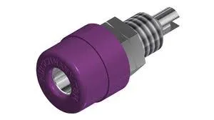 Banan Bøsning (Chassis) 4mm Violet