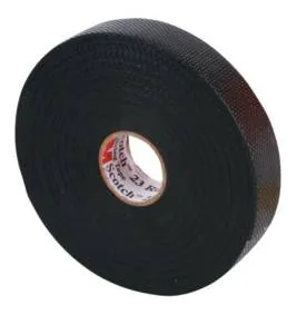 [138247] Vulkaniseringstape, 25mm x 10m, SORT tykkelse: 0,5mm.