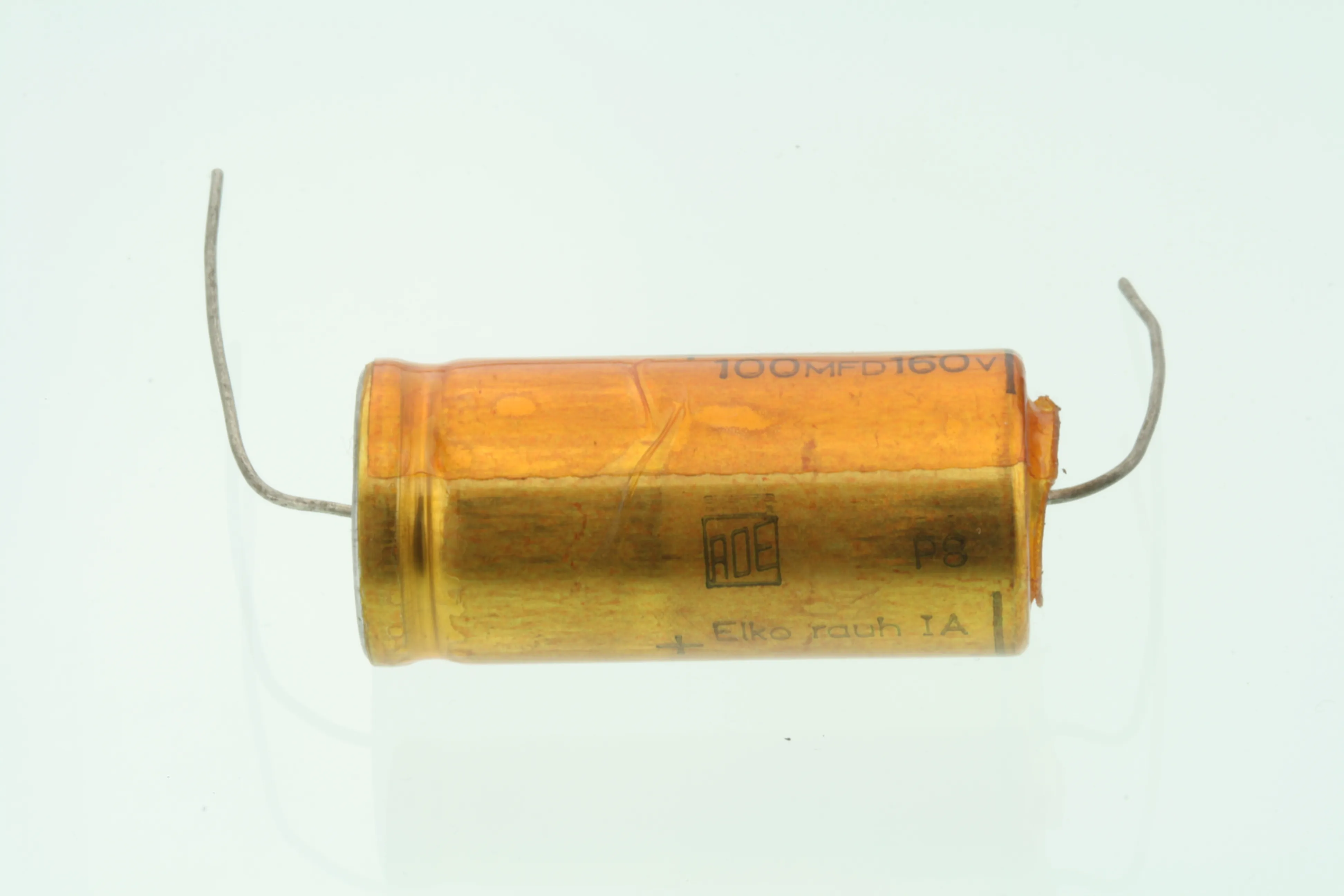 [138534] El-Capacitor 100µF/160V-18x40mm